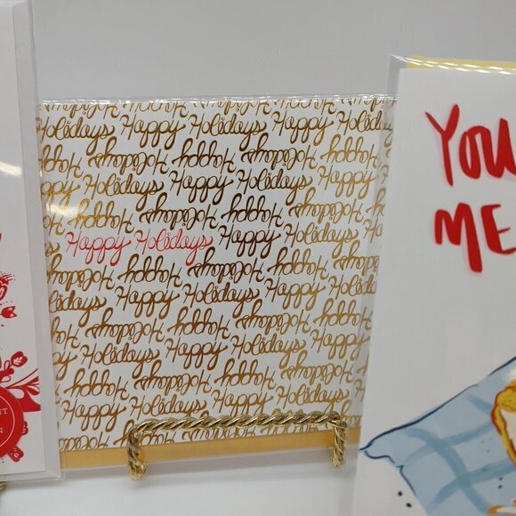 Reyn Paper Co Fall Cards Envelopes Funny Corn Halloween Cats Happy Peace and Joy - Picture 4 of 11